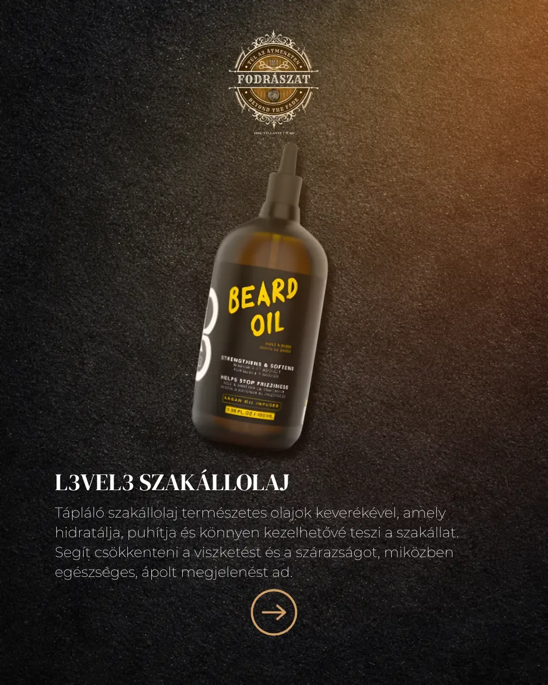 L3VEL3 Szakállolaj